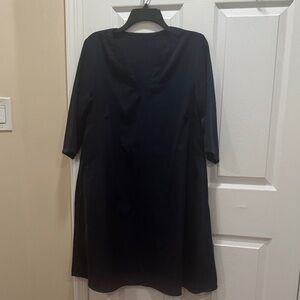 Elegant Navy Blue Women's Dress